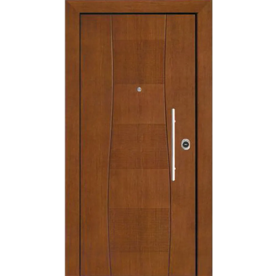 Porta Blindata In Legno Acciaio