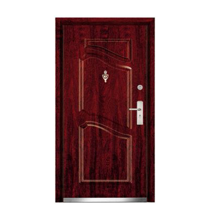 Porta d'ingresso Porta Blindata Normale in Acciaio e Legno