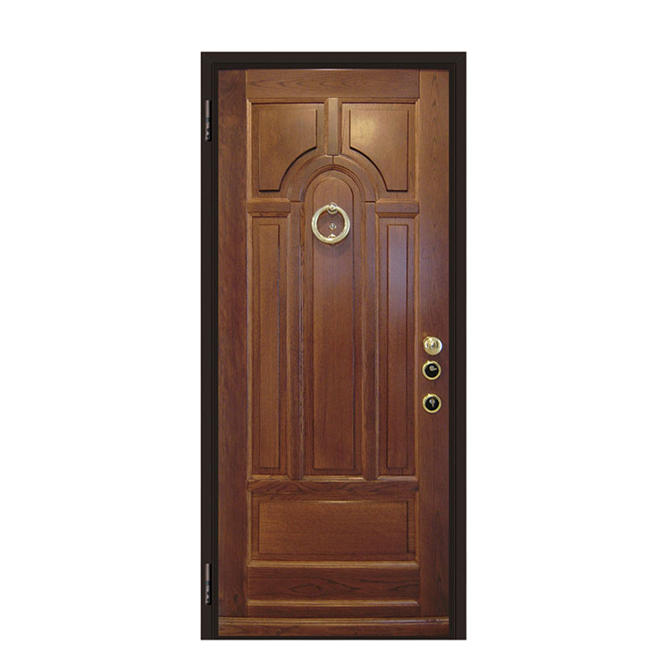 Porta in legno d'acciaio per giunzione domestica Italia