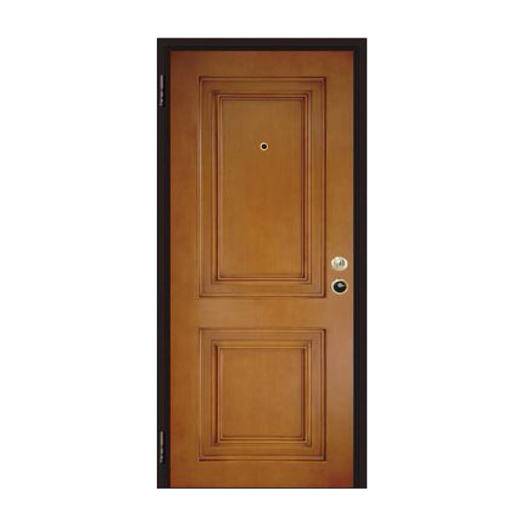 Porta Blindata In Legno Bifacciale In Acciaio Italiano