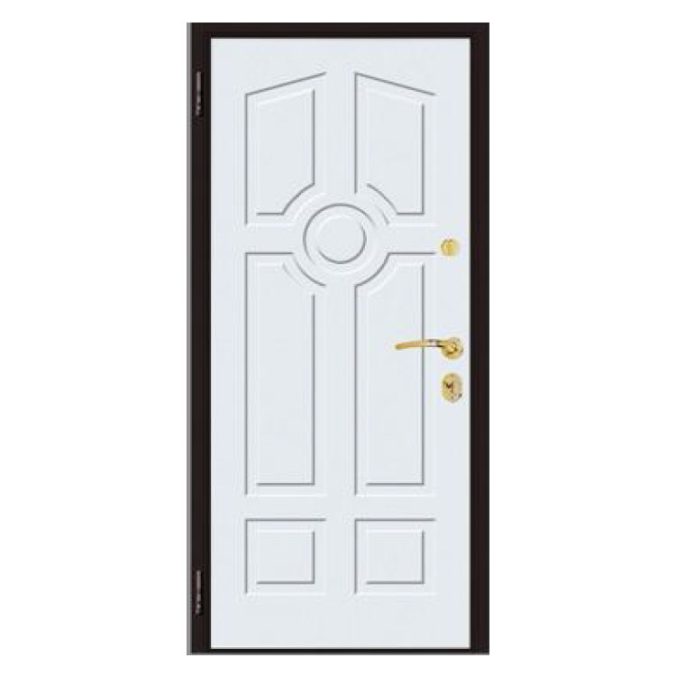 Porta Blindata Italiana in Acciaio e Legno