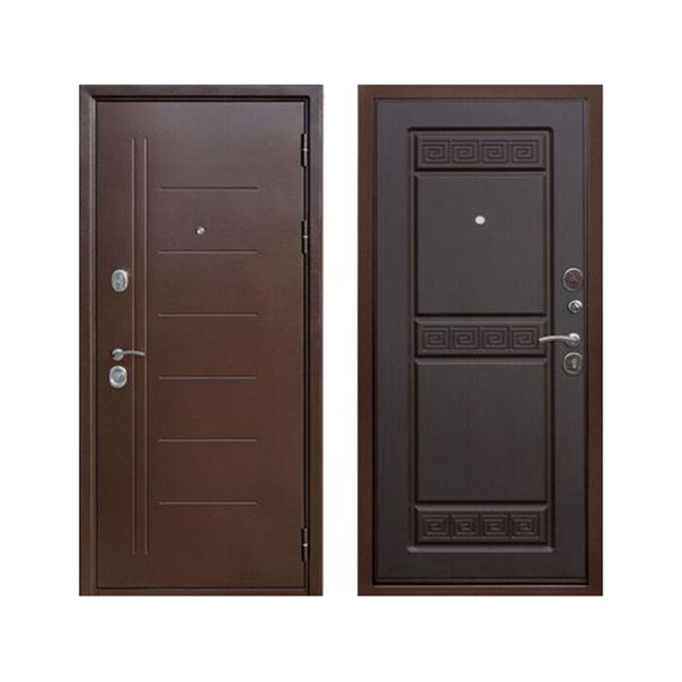 Porta di sicurezza russa in legno