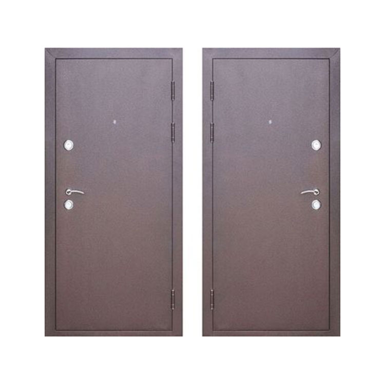Porta blindata russa in acciaio e legno